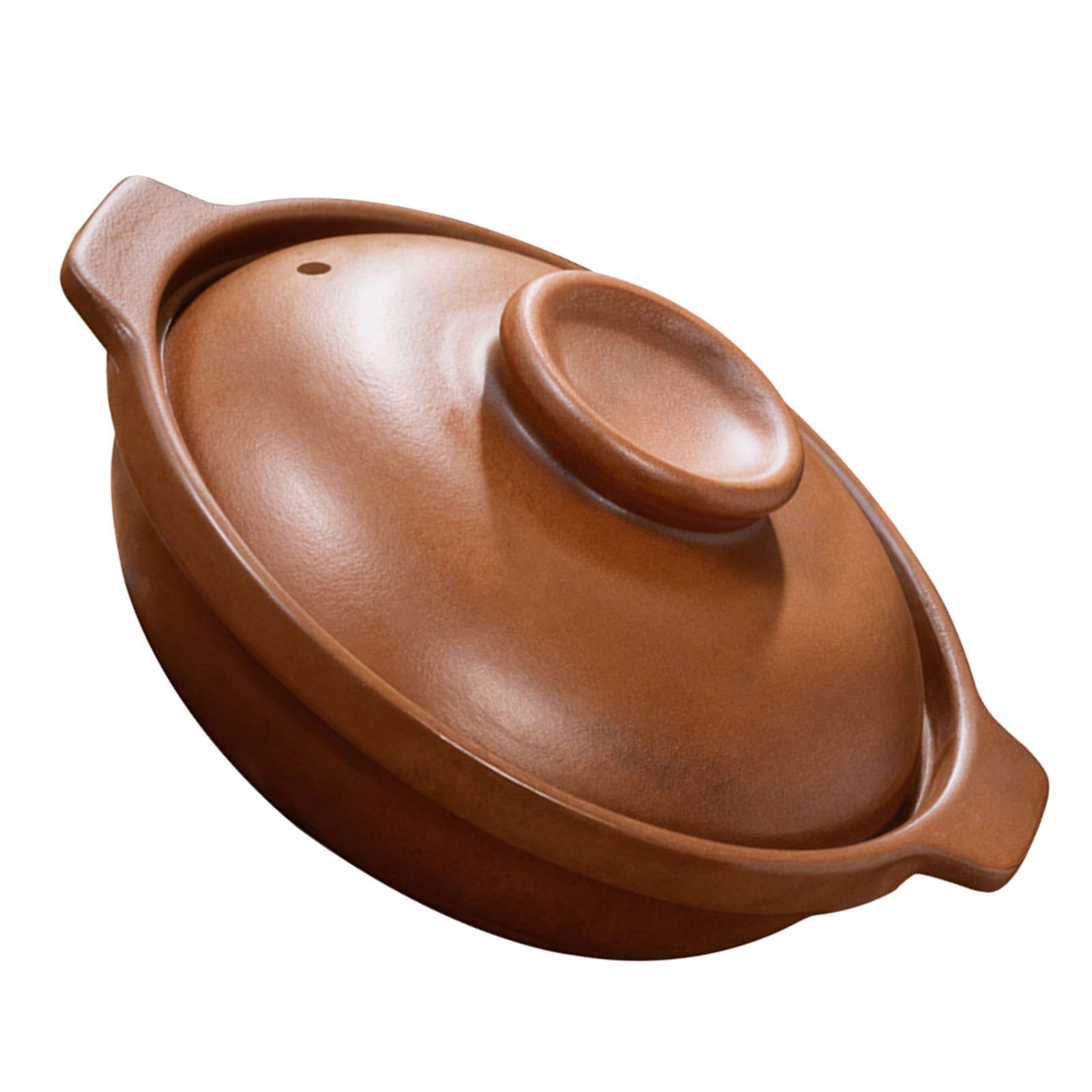 Home Cooking Asian - Terracotta Cooking Pot Lid Traditional Clay