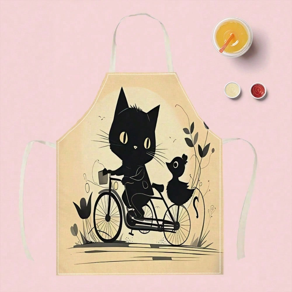 Home Cooking Work - A Stylish And Unique Apron Featuring