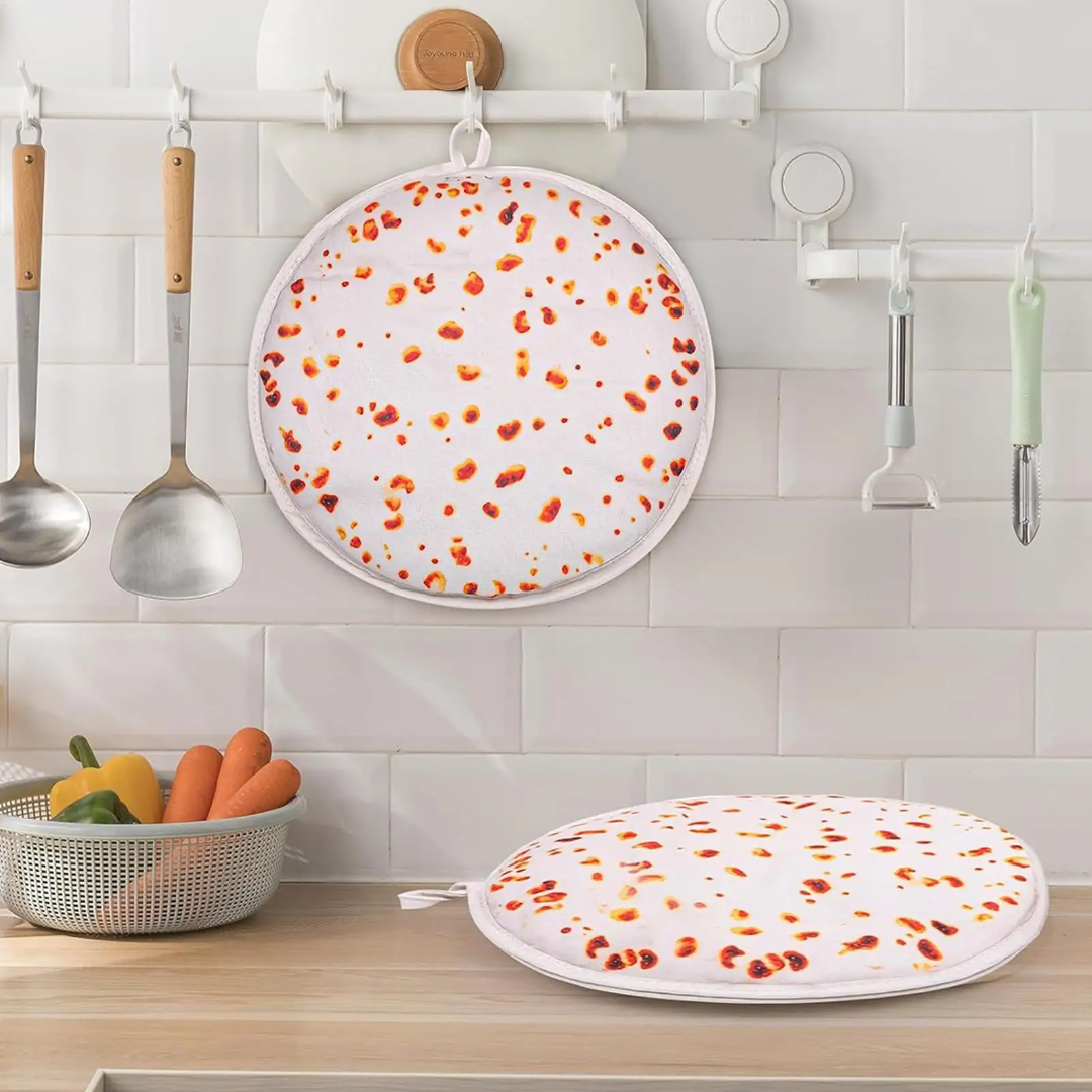 Microwave Tortilla Warmer 12In - Tortilla Warmer Cloth ulasan dan harga