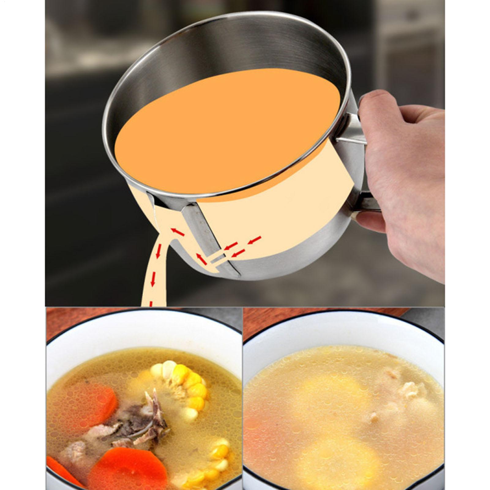 1200ML Multi-use Stainless Ste - Home Cooking Oil Filter ulasan dan harga