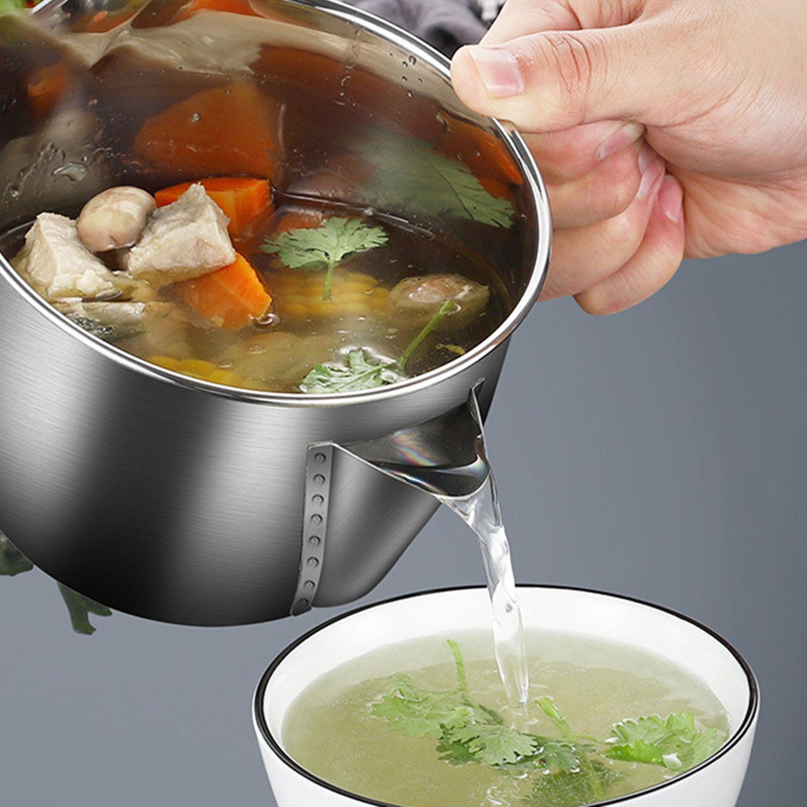 1200ML Multi-use Stainless Ste - Home Cooking Oil Filter ulasan dan harga