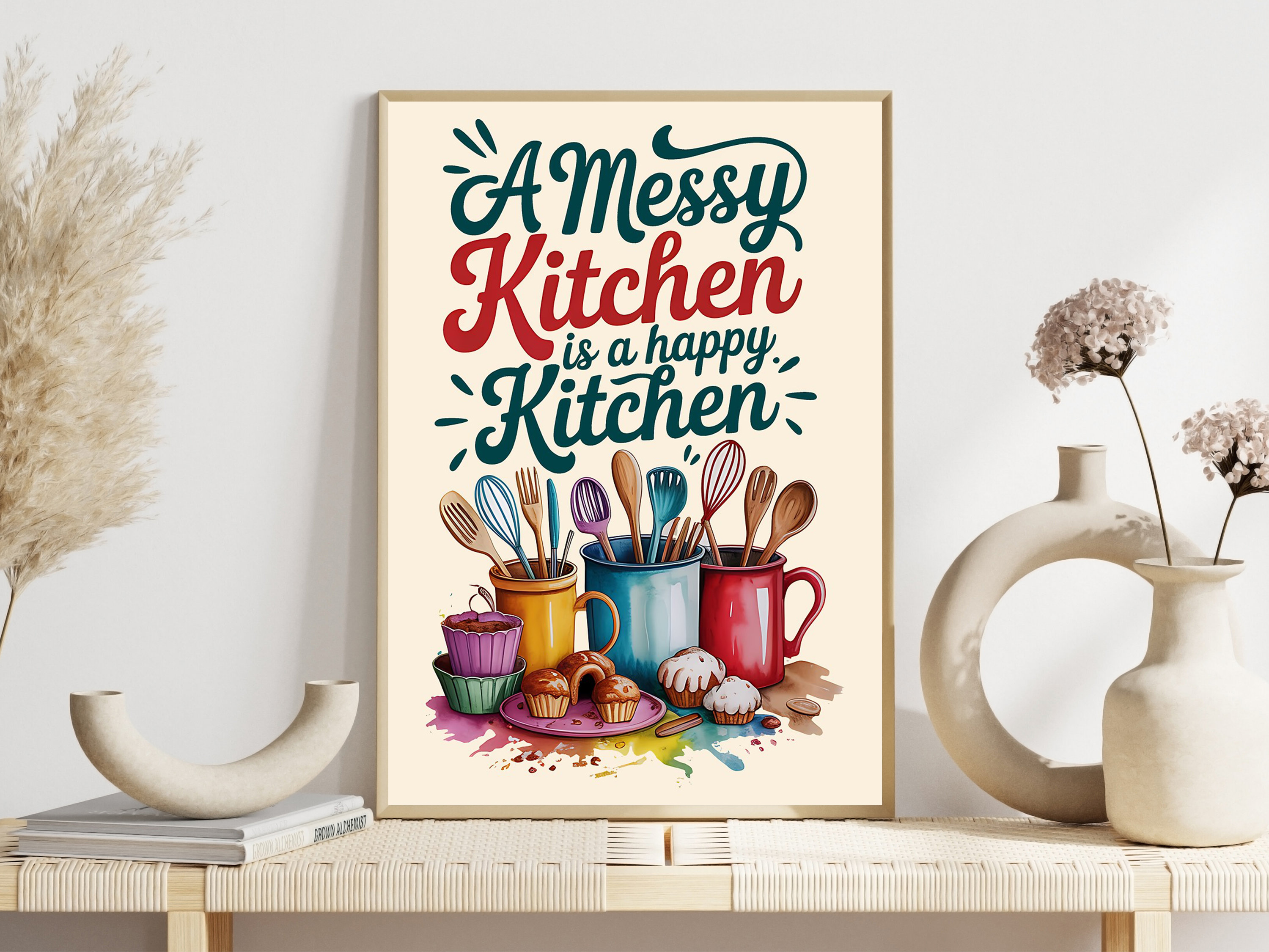 Humorous Cooking Quotes Poster - Home Cooking Quotes ulasan dan harga