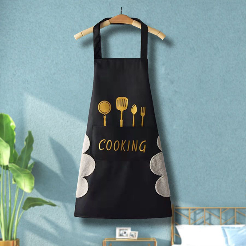 Apron Waterproof Oilproof Can  - Home Cooking Work ulasan dan harga