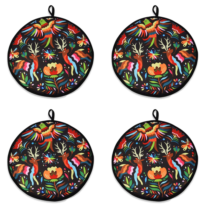 4Pcs 12Inch Cloth Bag For Burr - Tortilla Warmer Cloth ulasan dan harga