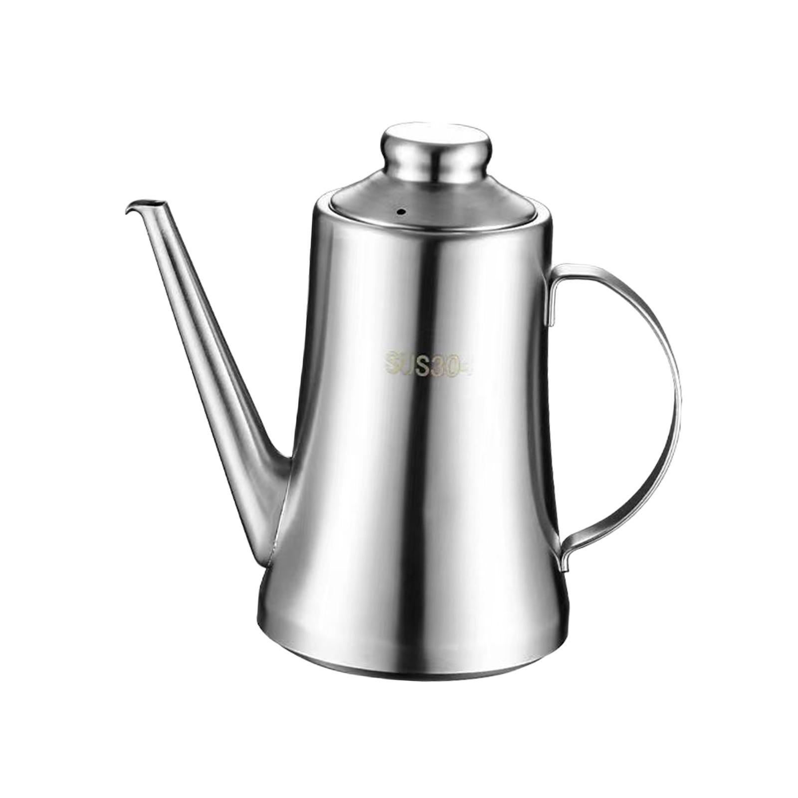 Stainless Steel Oil Pot with F - Home Cooking Oil Filter ulasan dan harga
