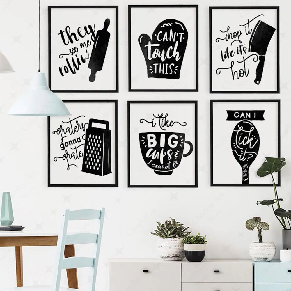 Hand Drawn Cooking Utensil Big - Home Cooking Quotes ulasan dan harga