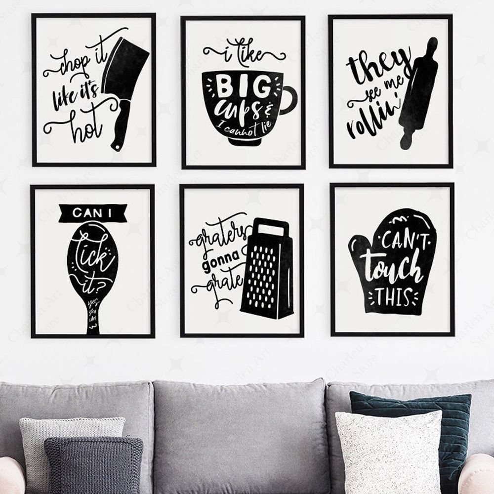 Hand Drawn Cooking Utensil Big - Home Cooking Quotes ulasan dan harga