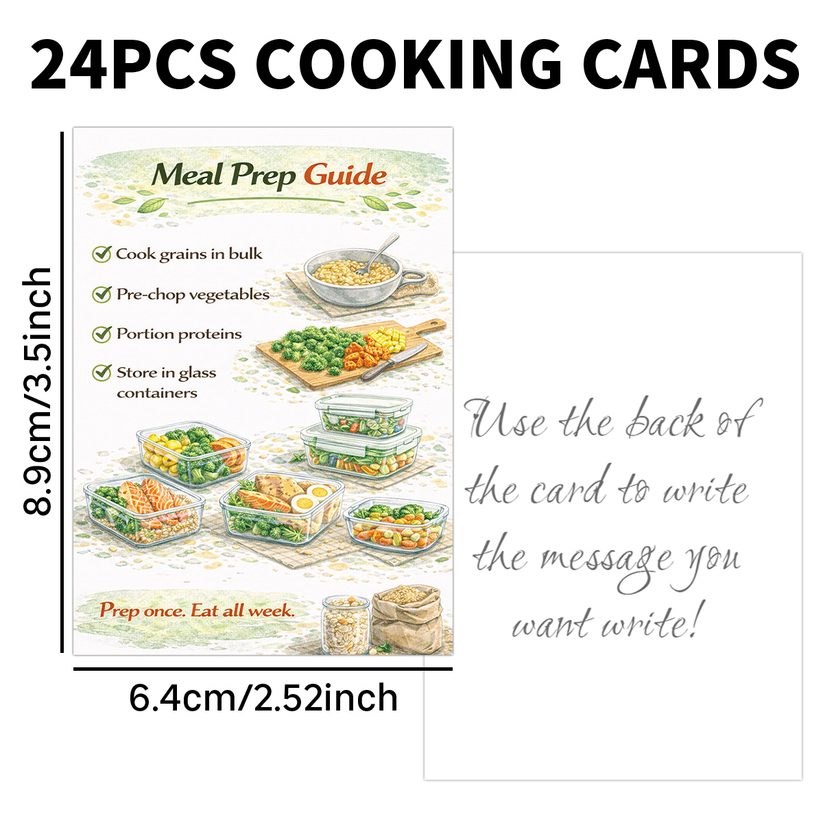 24pcs Cooking Recipe Cards Wit - Home Cooking Recipe ulasan dan harga