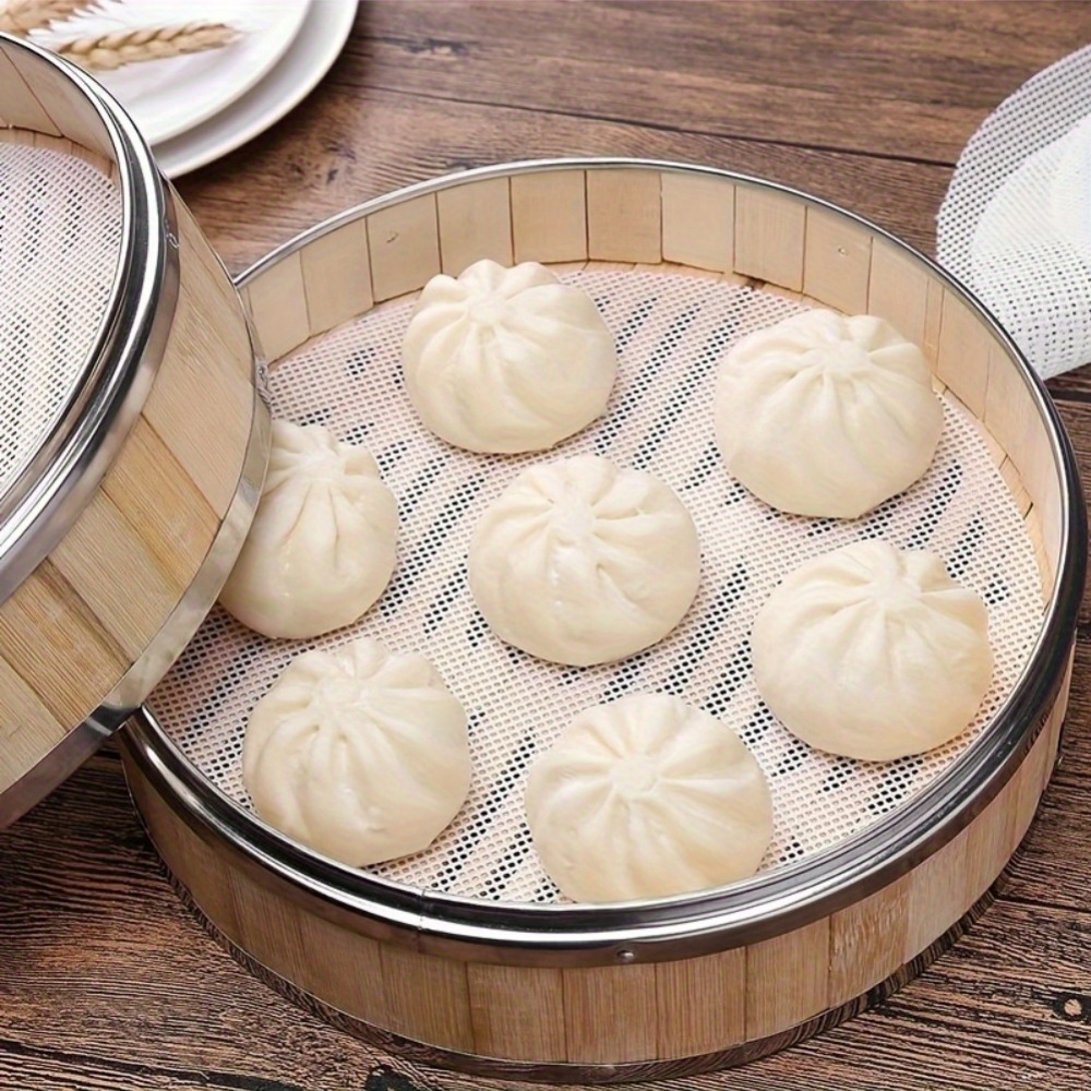 3pcs/set Reusable Silicone Non - Steamer Bamboo Set ulasan dan harga