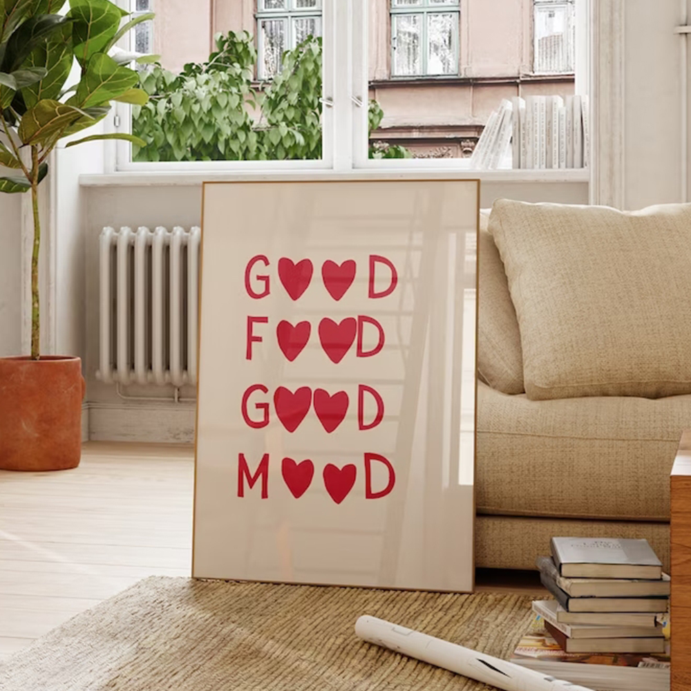 Minimalist Aesthetic Heart Cut - Home Cooking Quotes ulasan dan harga