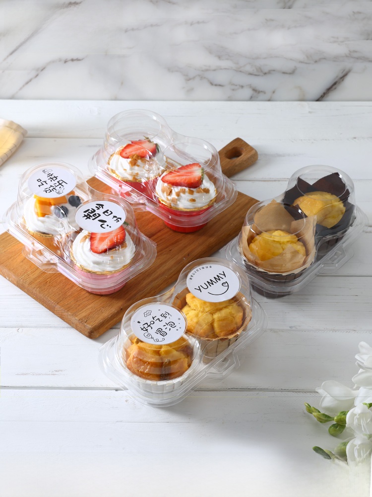 Transparent Pastry Paaging Box - Home Cooking Youtube ulasan dan harga