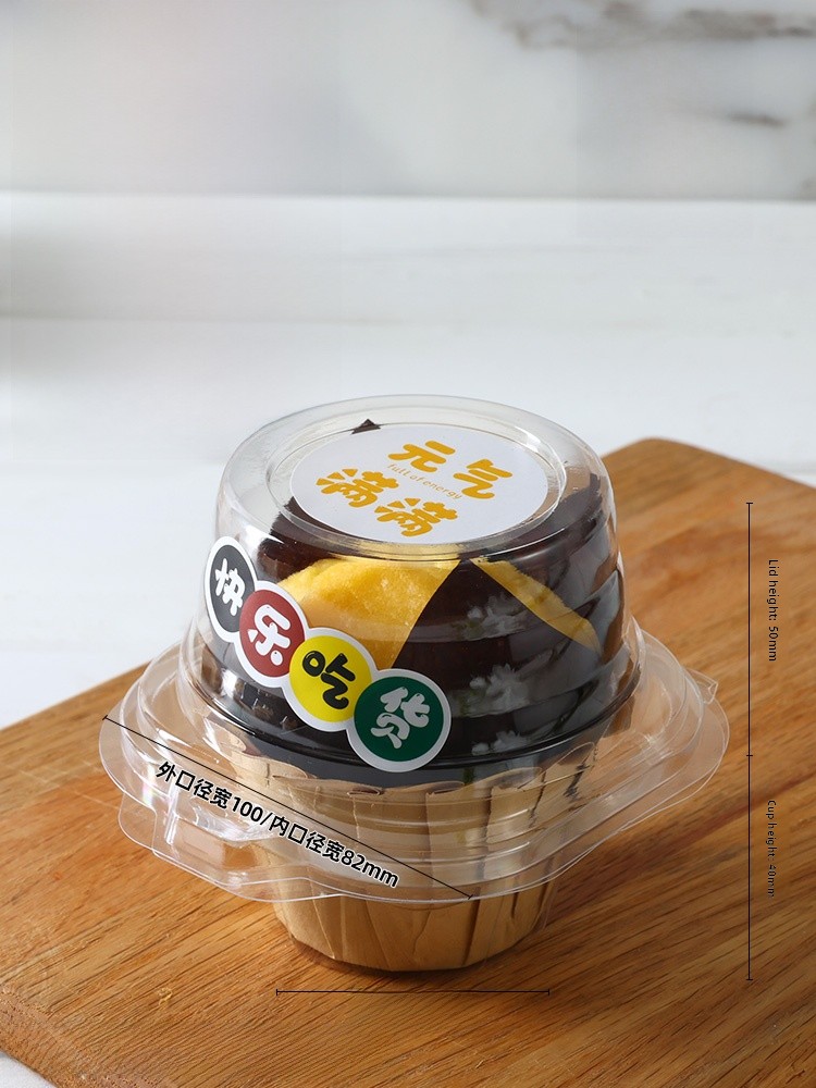 Transparent Pastry Paaging Box - Home Cooking Youtube ulasan dan harga