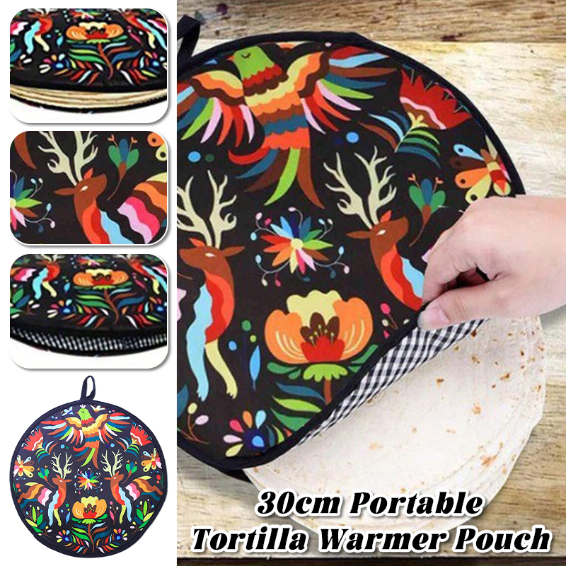 Microwave-Safe Tortilla Warmer - Tortilla Warmer Cloth ulasan dan harga