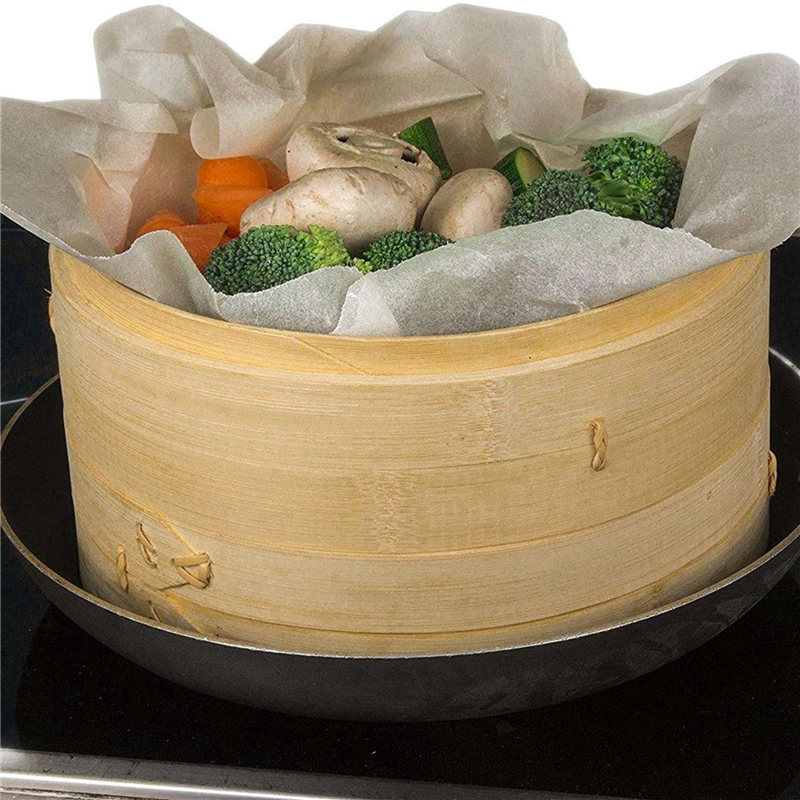 B03C-6 Piece Set - Bamboo Stea - Steamer Bamboo Set ulasan dan harga