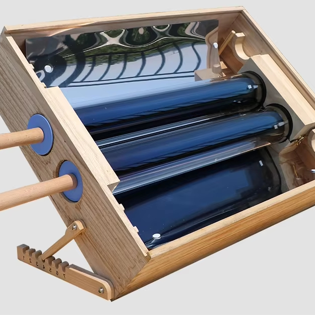 Double Tube Wooden Solar Cooke - Home Cooking Youtube ulasan dan harga