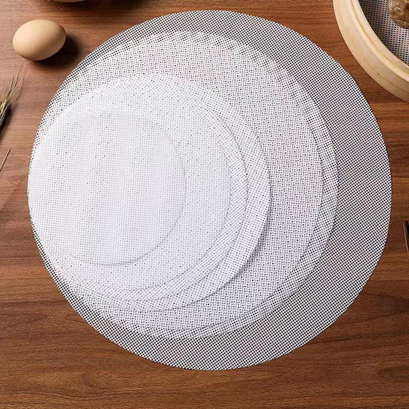 1pcs Reusable White Silicone N - Steamer Bamboo Set ulasan dan harga