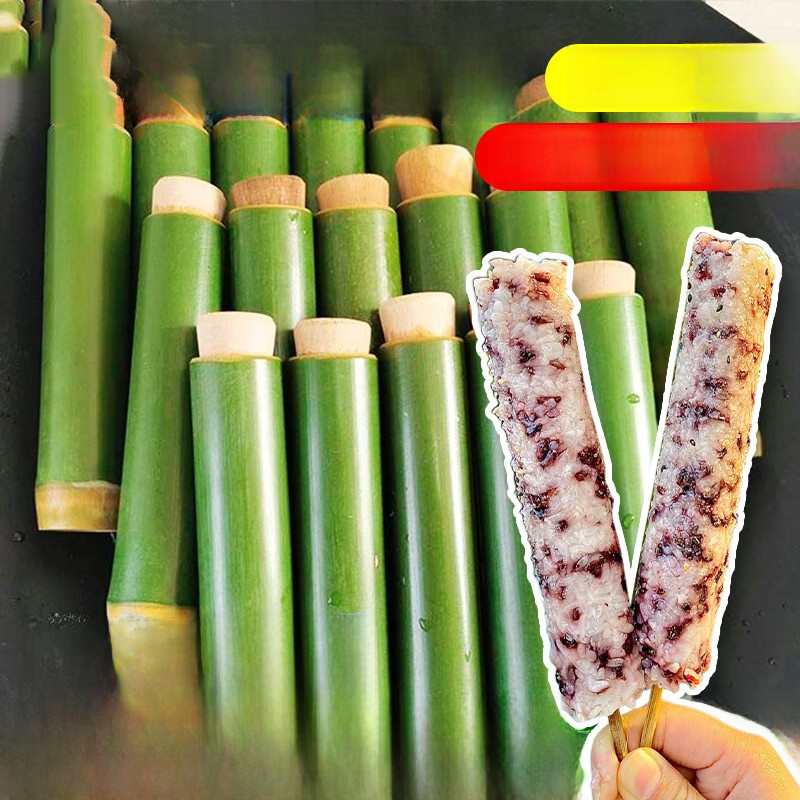 Fre Bamboo Tube Zongzi Home Co - Home Cooking Youtube ulasan dan harga