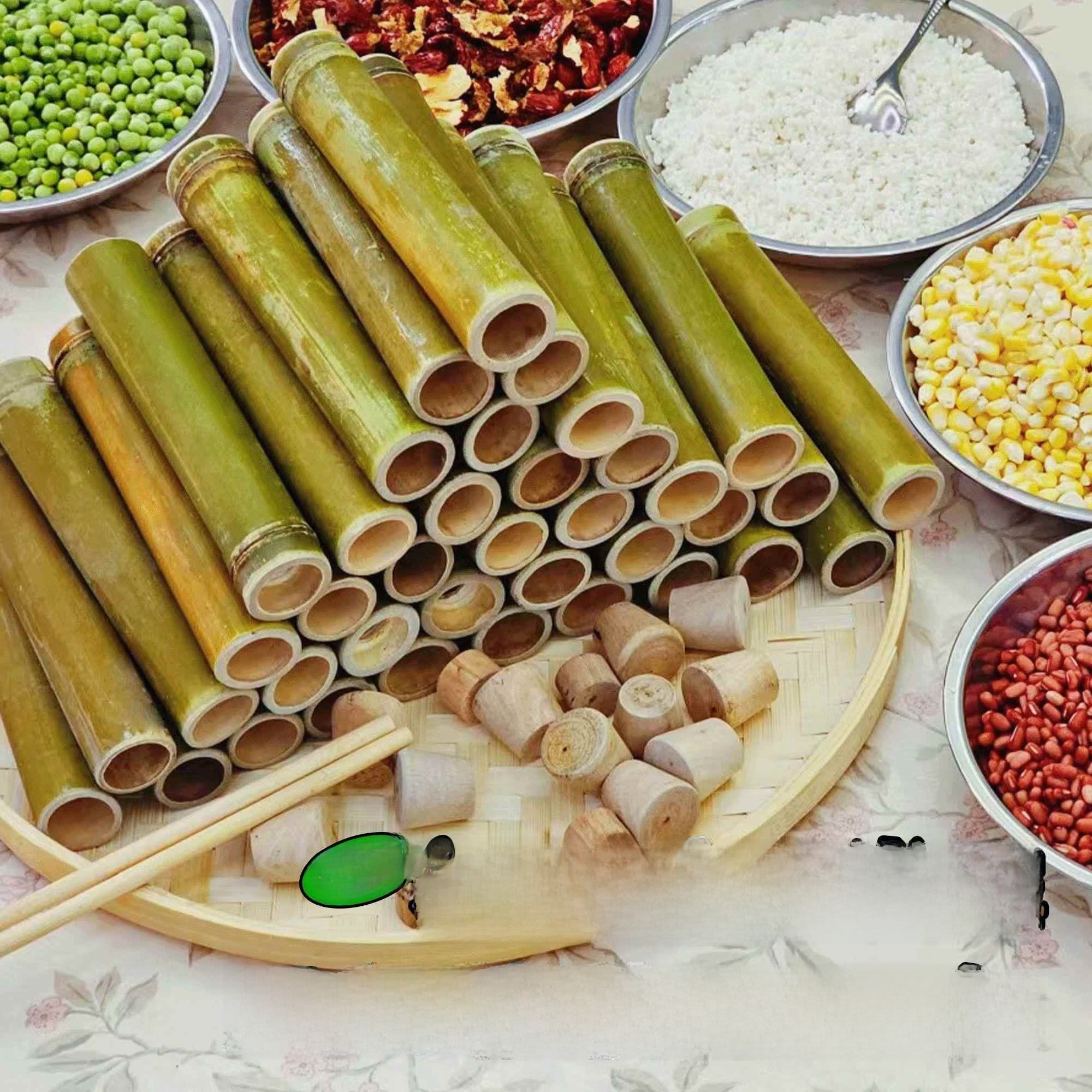 Fre Bamboo Tube Zongzi Home Co - Home Cooking Youtube ulasan dan harga