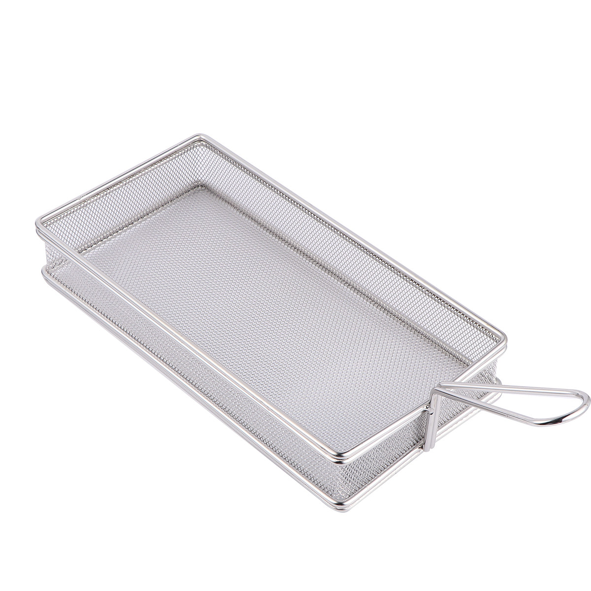 Mesh Frying Basket Stainless S - Home Cooking Oil Filter ulasan dan harga