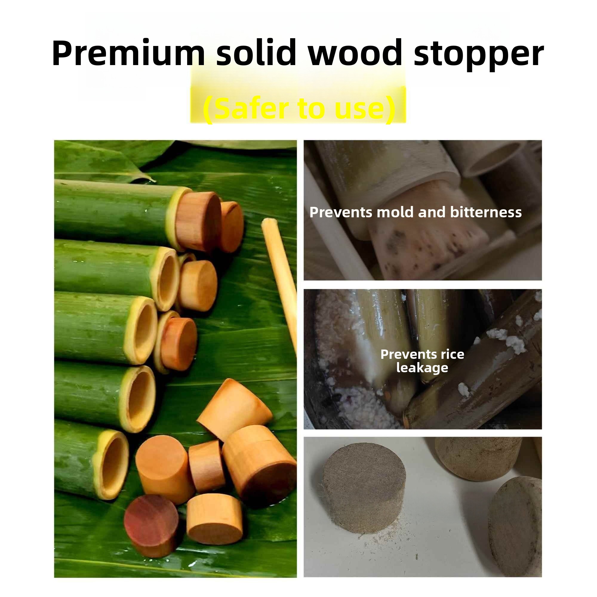 Fre Bamboo Tube Zongzi Home Co - Home Cooking Youtube ulasan dan harga