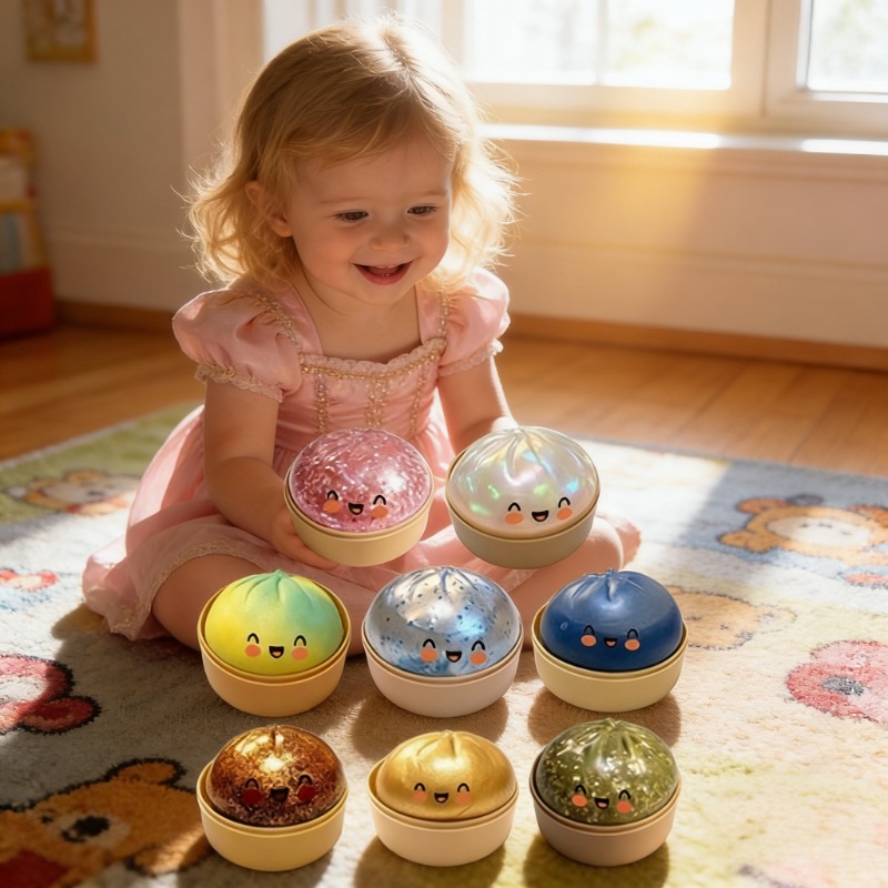 Giant Lifelike Dumpling Squeez - Steamer Bamboo Set ulasan dan harga