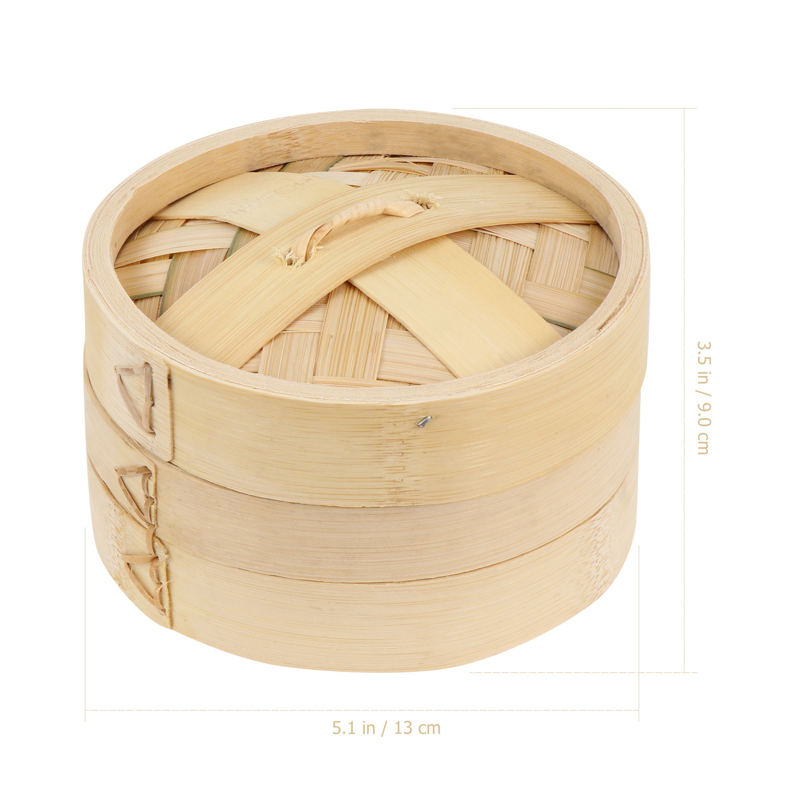 1Set Bamboo Steamer Set Premiu - Steamer Bamboo Set ulasan dan harga