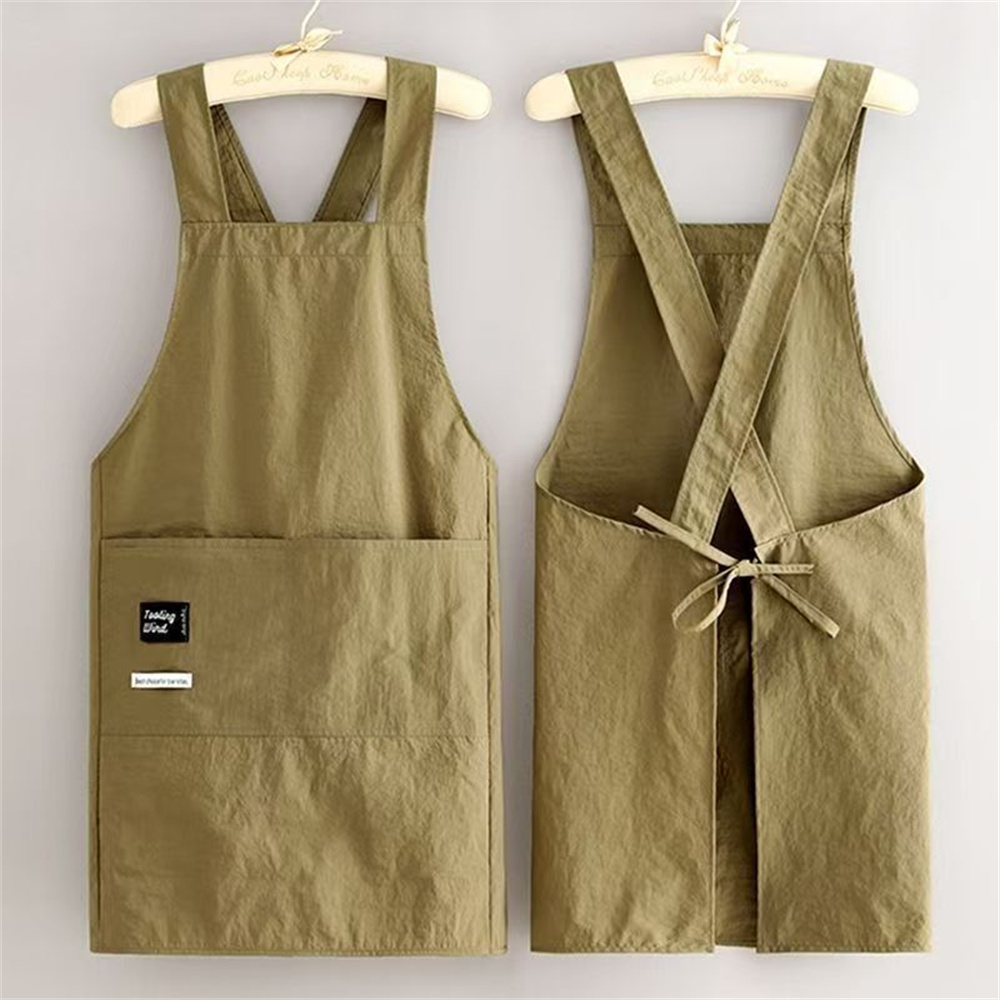 Kitchen Cooking Apron Breathab - Home Cooking Work ulasan dan harga