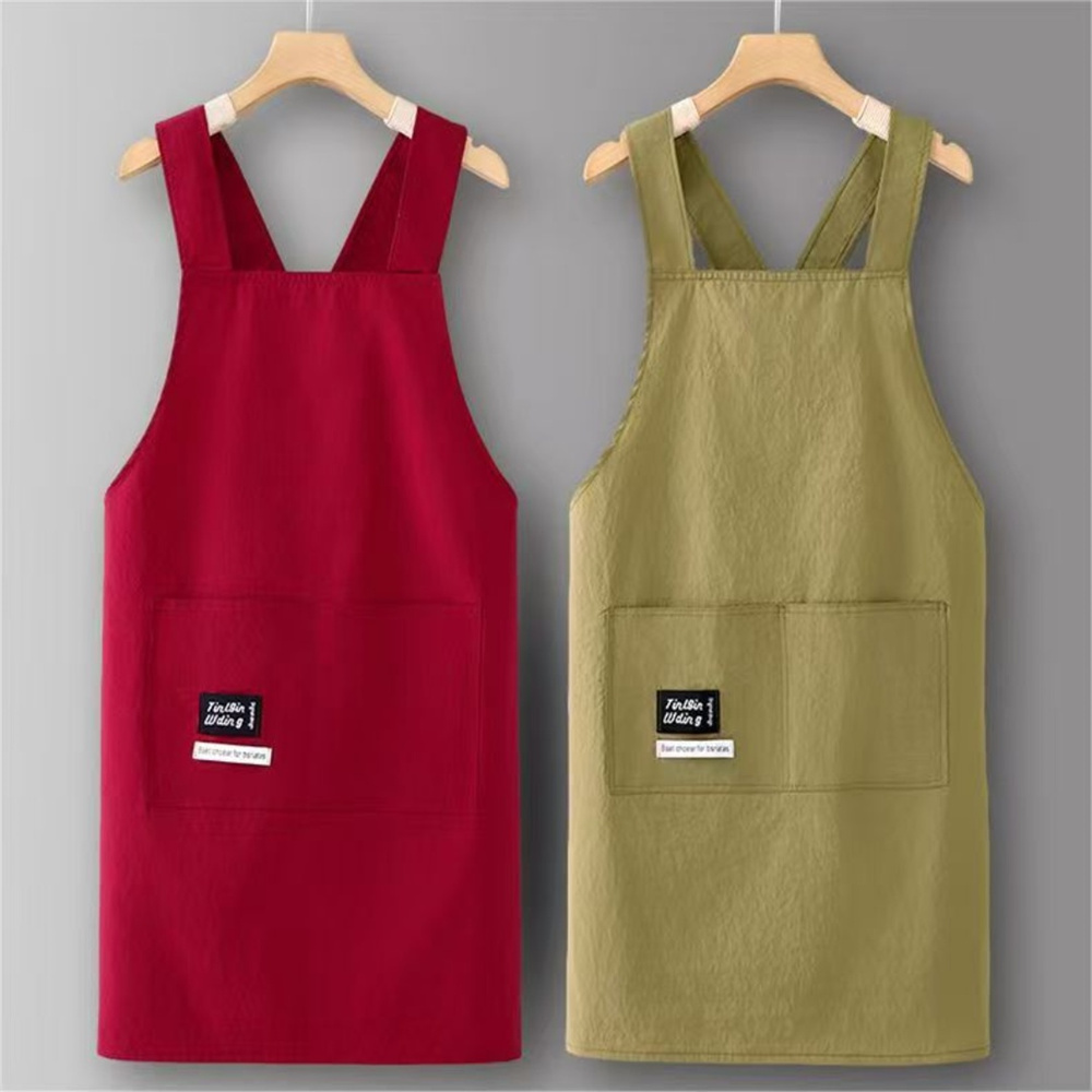 Kitchen Cooking Apron Breathab - Home Cooking Work ulasan dan harga