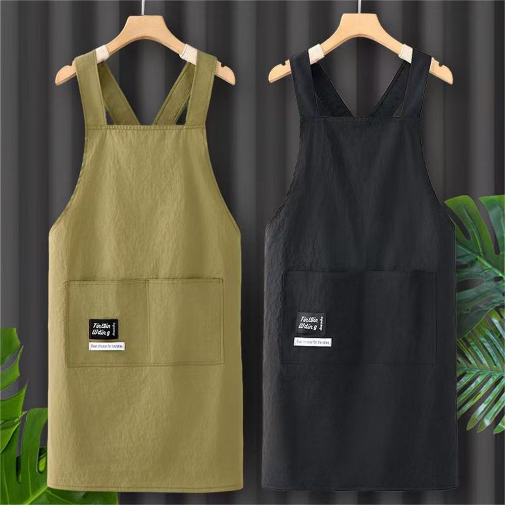 Kitchen Cooking Apron Breathab - Home Cooking Work ulasan dan harga
