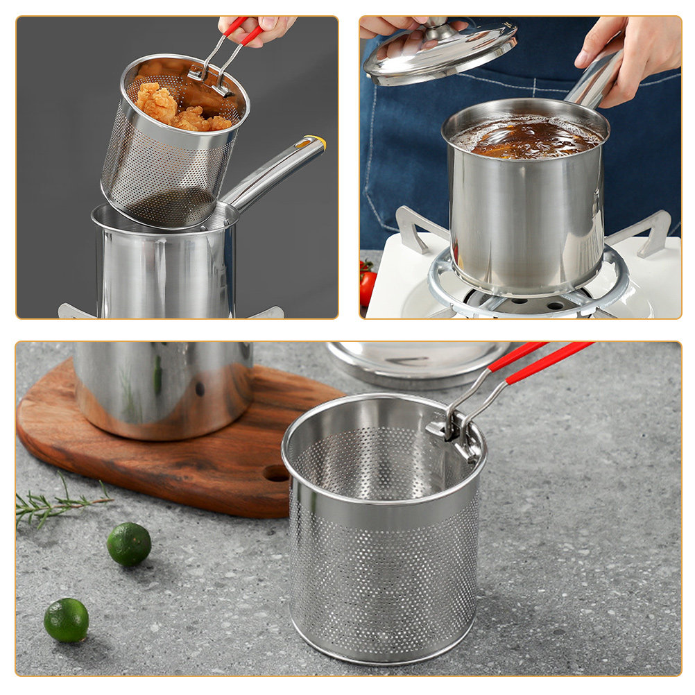 1Set Stainless Steel Multi-Fun - Home Cooking Oil Filter ulasan dan harga
