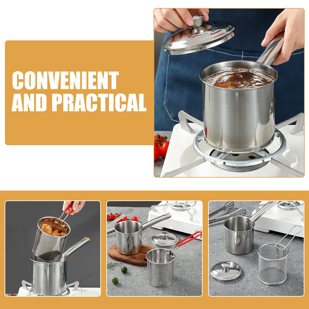 1Set Stainless Steel Multi-Fun - Home Cooking Oil Filter ulasan dan harga