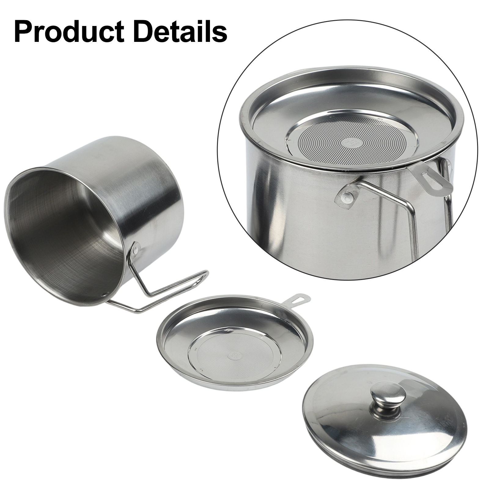 Dual Function Oil Pot Oil Filt - Home Cooking Oil Filter ulasan dan harga