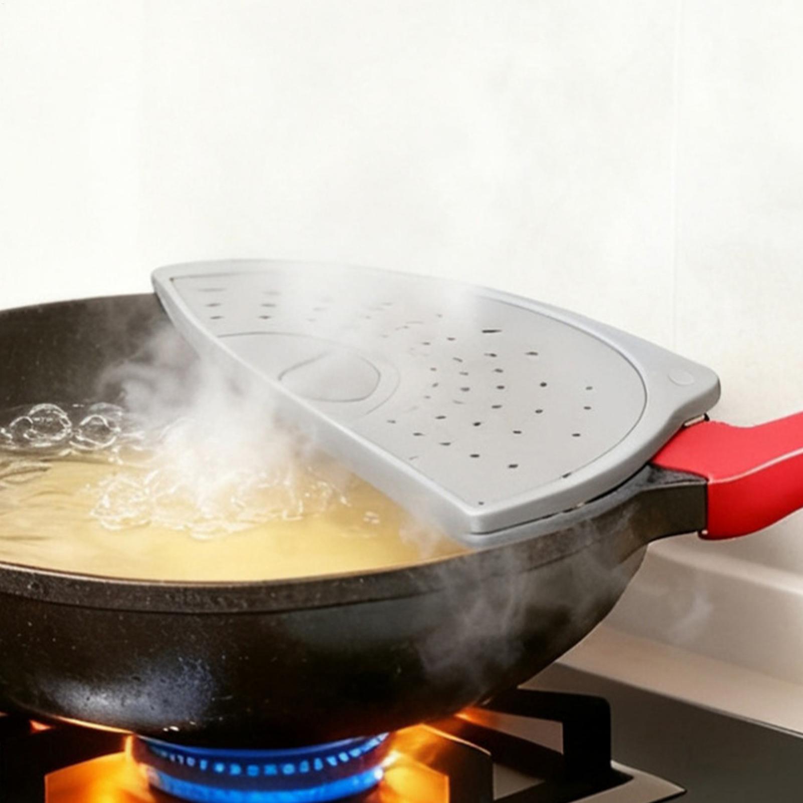 1Pcs Kitchen Oil Proofing Lid  - Home Cooking Oil Filter ulasan dan harga